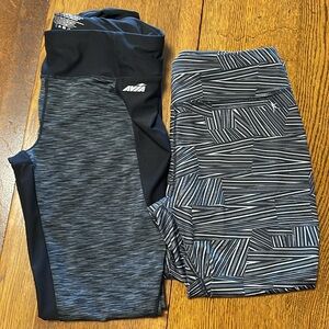 Two pair workout leggings